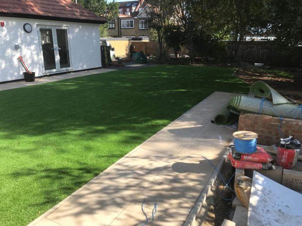 Landscape PET Lawn 30mm Artificial Grass