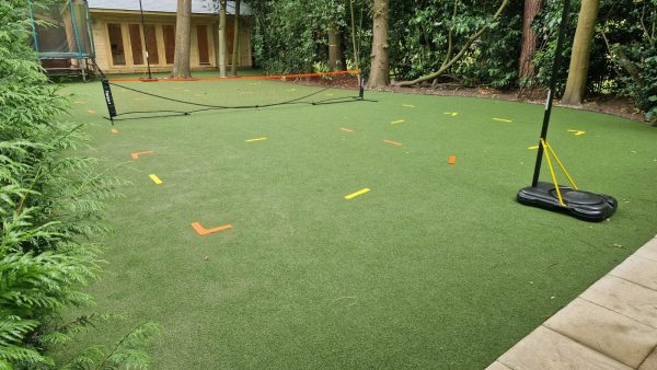 Pedigree Lawn 15mm Artificial Lawn back garden sports area