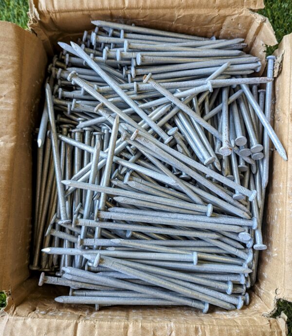 6 inch steel fixing pins